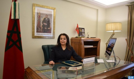 سفارة المغرب بمدريد وقنصليات المملكة معبأة بشكل كامل في إطار الجهود المبذولة لمواجهة تفشي جائحة كورونا (السيدة كريمة بنيعيش)