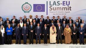 الاتحاد الاروبي وجامعة الدول العربية وجها لوجه مع جائحة كورونا.