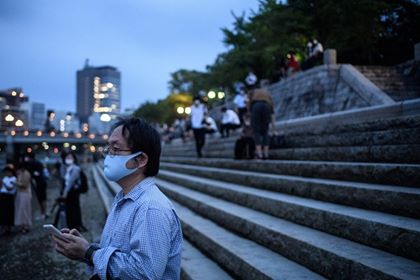 اليابان تحيي الذكرى الـ75 لإلقاء القنبلة الذرية على هيروشيما