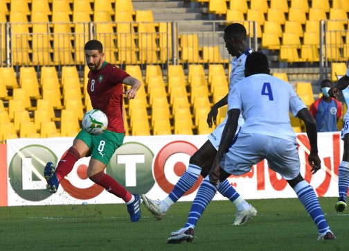 المنتخب الوطني المغربي يتفوق على منتخب أفريقيا الوسطى