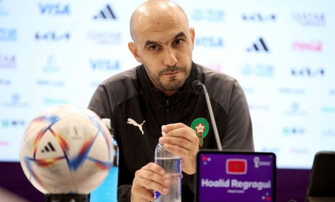 الركراكي يطالب لاعبي المنتخب المغربي بالمزيد في كأس العالم