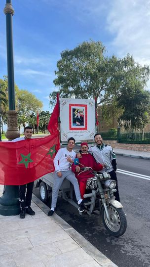 الجماهير المغربية تنتظر عودة الأسود إلى أرض الوطن