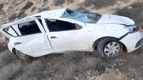حادثة سير خطيرة تخلف إصابة سائق سيارة بجماعة النكور بالحسيمة
