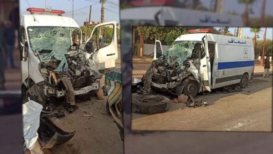 حادثة سير لسيارة الإسعاف تخلف وفاة شخص بضواحي بني ملال