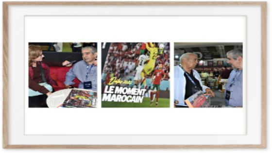 اللحظة المغربية، قطر 2022″: كتاب يكرم المنتخب المغربي ومدربه