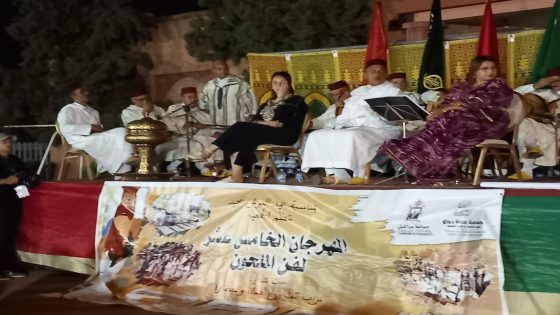 جمعية سبعة رجال لفن الملحون والتراث المغربي بمراكش تحتفي بذكرى عيد العرش المجيد