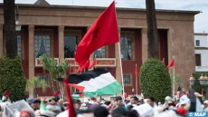 مسيرة تضامنية بالرباط مع الشعب الفلسطيني