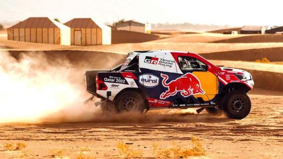 ناصر العطية في صدارة رالي المغرب