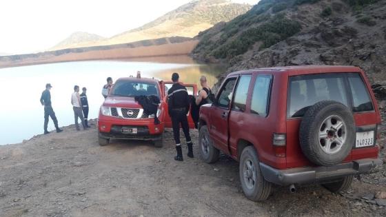 فرقة الغطس تقوم بانتشال جثة شاب غرق في بحيرة مائية ضواحي الحسيمة