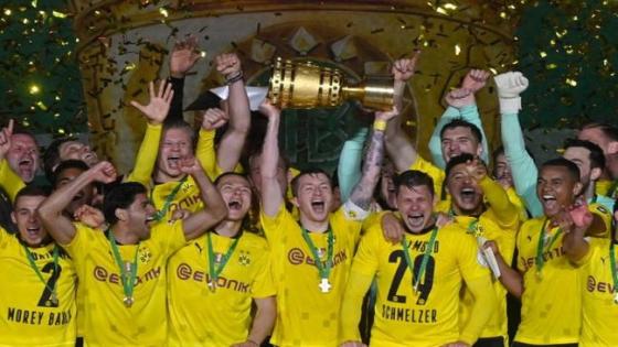 دورتموند يقسو على لايبزيغ برباعية ويتوج بكأس ألمانيا