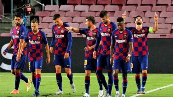 برشلونة يهزم نابولي ويبلغ ربع نهائي دوري أبطال أوروبا