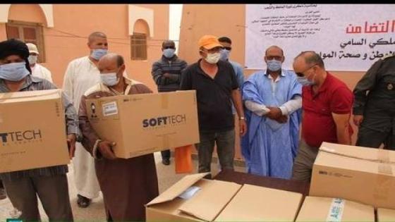 سلطات جماعة الدورة القروية توزع الكمامات