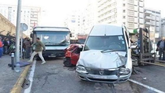 حصيلة حوادث السير بالمناطق الحضرية خلال الأسبوع الماضي