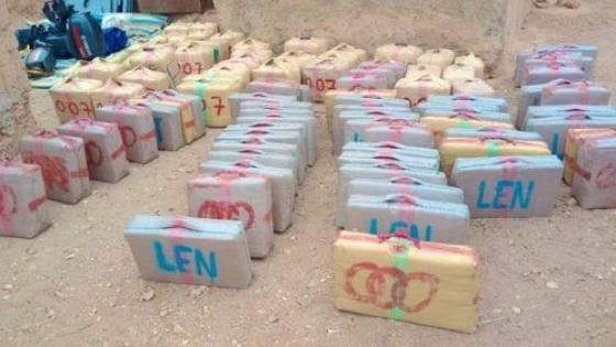 حجز 4 أطنان من مخدر الشيرا وبنادق وخراطيش بضواحي الدريوش