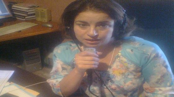 الأستاذة الهام ابارو مديرة المسرح الملكي بمراكش في ليلة الوفاء