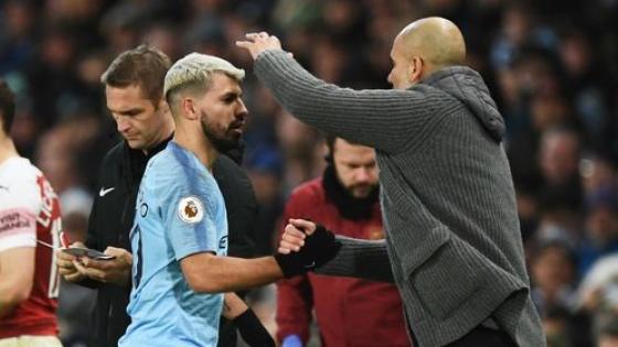 غوارديولا: أغويرو أهدافك لا تشفع لك