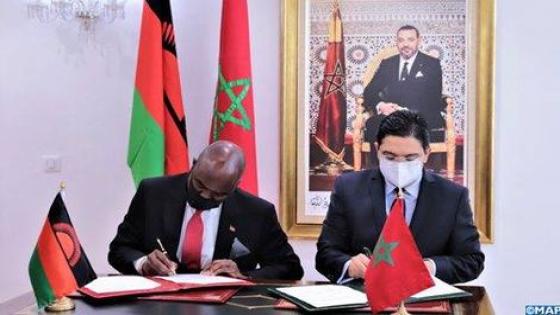 المغرب – مالاوي : توقيع أربع اتفاقيات تعاون تغطي عدة مجالات