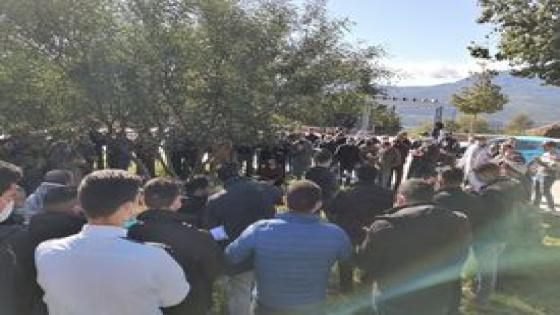 أساتذة التعاقد في وقفة احتجاجية بشفشاون