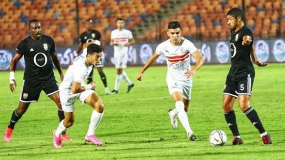 بنشرقي يقود الزمالك لزعامة الدوري المصري