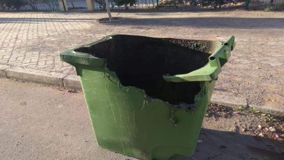 مجهولون يضرمون النيران في حاويات الأزبال بقلعة السراغنة