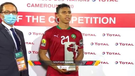 رحيمي أحسن لاعب وزنيتي أحسن حارس في الشان