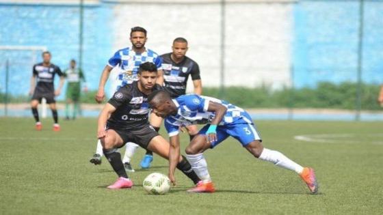 مباراة الحسنية والماط تنتهي بالبياض والسريع يسقط اتحاد طنجة