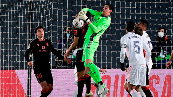 كورتوا: مواجهة أتلتيكو تحمل الكثير من الأهمية لريال مدريد