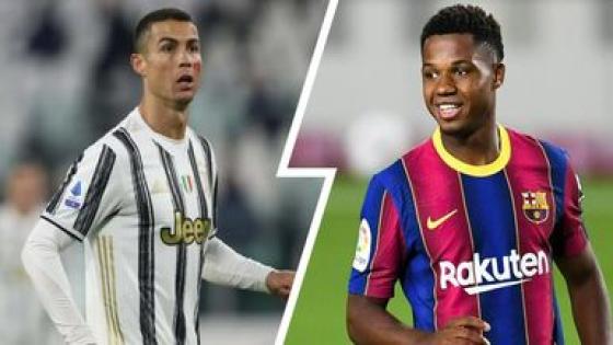 كريستيانو رونالدو يوجه رسالة دعم للاعب برشلونة أنسو فاتي