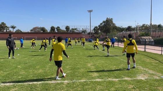 حديث الصورة: بيراميدز في أول حصة تدريبية بالدار البيضاء