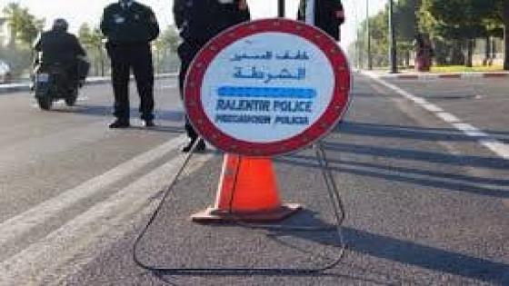 حادثة سير تخلف إصابة رجل أمن خلال مزاولة عمله بسد قضائي بسطات