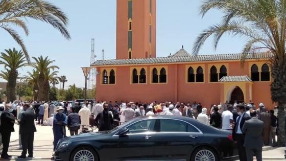 تشييع جثمان الحاج إبراهيم ادحلي في جنازة مهيبة بحضور الوزير أخنوش