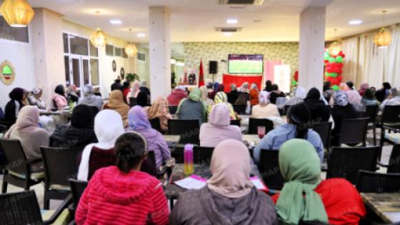 كان المغرب- 2025: بالعيون، النساء في الموعد لدعم لأسود الأطلس