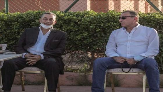 سفير مصر بالمغرب يحضر للتداريب الأهلي