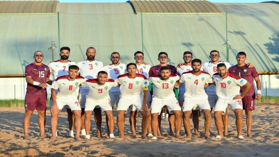 المنتخب الوطني لكرة القدم الشاطئية يفوز على موريتانيا