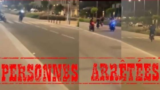 توقيف أربعة أشخاص باكادير بسبب قيامهم بمناورات خطيرة بدراجاتهم النارية