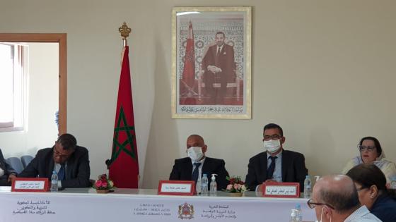 لقاء تواصلي حول المشاورات الوطنية لتجويد المدرسة المغربية بمديرية التعليم بسلا .