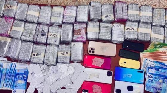 تفكيك شبكة تنشط في تهريب وترويج المخدرات