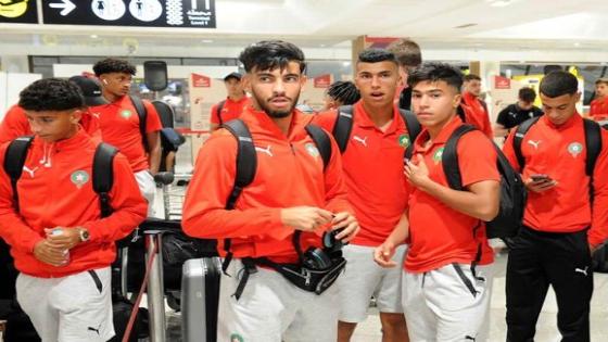 المنتخب الوطني لأقل من 20 سنة بمصر للمشاركة في دورة شمال إفريقيا