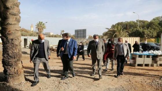 السيد أخنوش يتفقد سير أشغال المشاريع الكبرى لتهيئة المجال الحضري لمدينة أكادير