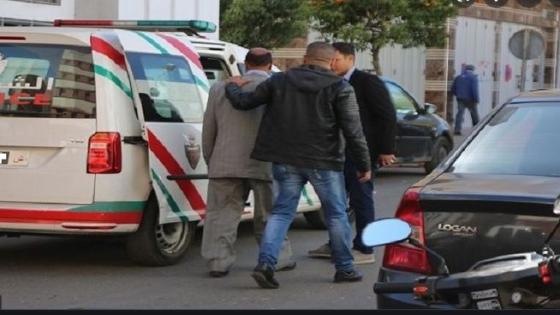 عناصر الشرطة تعتقل عوني السلطة بالدار البيضاء