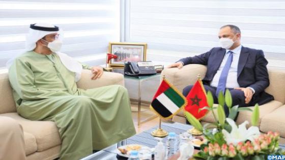 سبل تعزيز العلاقات التجارية محور محادثات مغربية – إماراتية