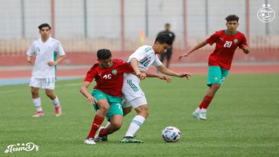 المنتخب الوطني لأقل من 17 سنة يتعادل مع نظيره الجزائري
