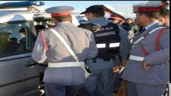 عناصر الدرك بامزورن تعتقل ثلاثة أشخاص يتاجرون في المخدرات