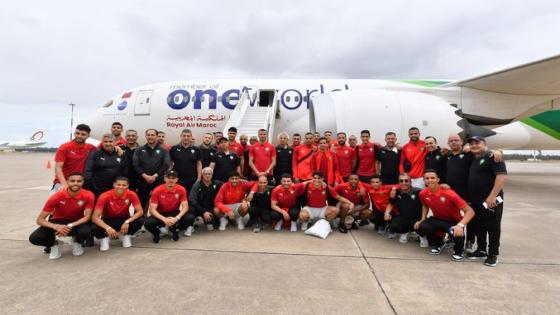 بعثة المنتخب الوطني تتوجه إلى مدينة سينسيناتي الأمريكية