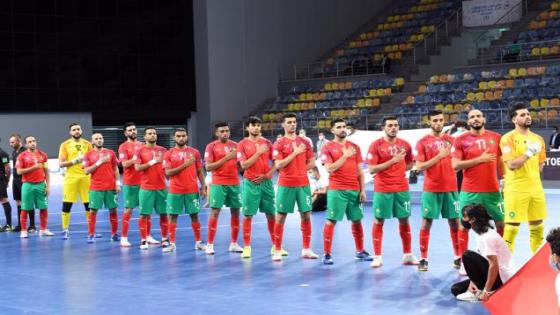 المنتخب الوطني لكرة القدم داخل القاعة في المجموعة الأولى في البطولة العربية