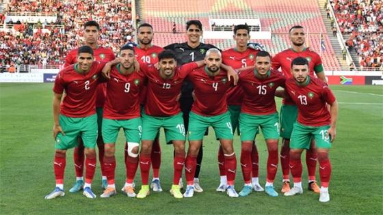 المنتخب المغربي لكرة القدم إلى المركز 22 عالميا