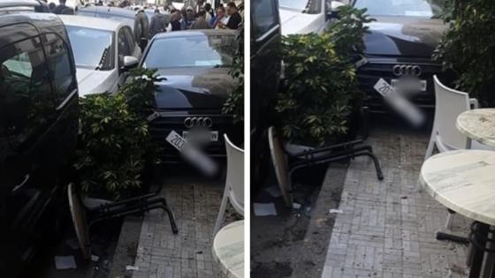 سيارة برلماني تصيب العديد من الأشخاص بالدار البيضاء