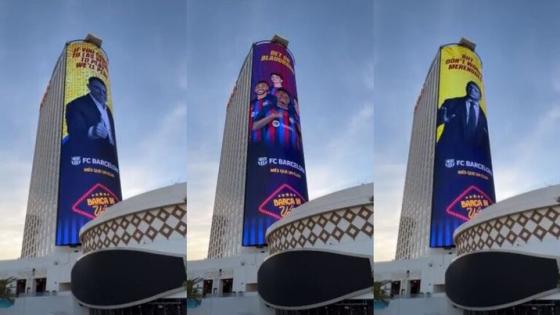 برشلونة يوجه رسالة “ساخرة” لريال مدريد قبل الكلاسيكو الأمريكي