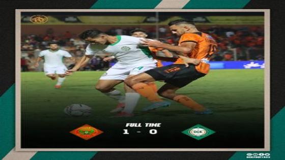 فريق نهضة بركان ينتصر بصعوبة على أولمبيك خريبكة والجيش يلحق الخسارة الثالثة بالحسنية