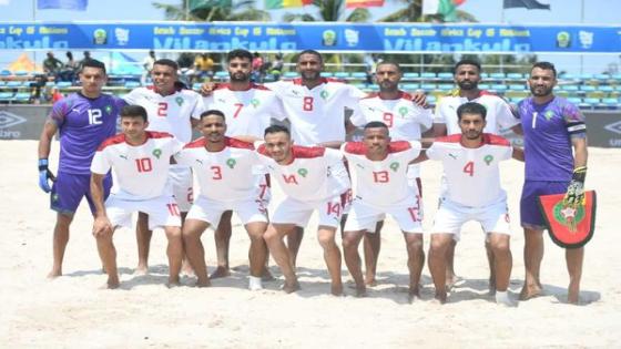 المنتخب الوطني لكرة القدم الشاطئية يتأهل لنصف نهاية كأس إفريقيا للأمم